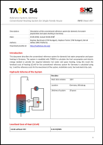 INFO Sheet A07: Reference System, Germany Conventional heating system for single-family house