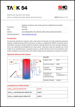 INFO Sheet A10: Reference System, Germany Solar Combisystem for Multi-Family House