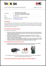 INFO Sheet C02: Cost Drivers and Saving Potentials (2): Production, installation, design