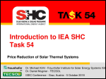 Introduction to IEA SHC Task 54